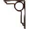 Ekena Millwork Maria Wrought Iron Bracket, (Triple center brace), Antiqued Copper 2"W x 5 1/2"D x 8"H BKTM02X05X08TMAACO - alternate 6
